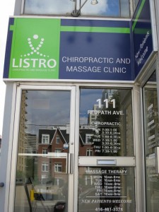 Dr Paul Listro Toronto Chiropractor